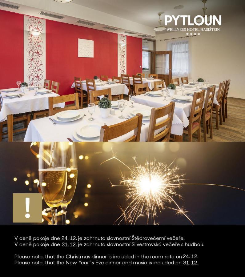 Pytloun Wellness Hotel Hasištejn Místo Buitenkant foto